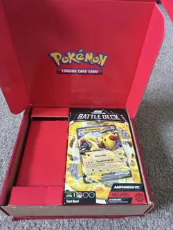 Pokemon TCG Ampharos EX Battle Deck 60 cards New and Sealed - Image 1