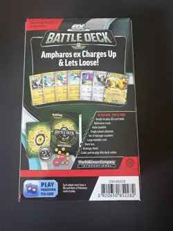 Pokemon TCG Ampharos EX Battle Deck 60 cards New and Sealed - Image 2