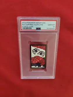 Pokemon: Hanafuda Butterfree & Vileplume Kanto - June 2013 - PSA 10 Gem Mint - Image 4