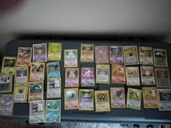 Vintage Foil Pokemon Card Lot (ALL POOR CONDITION PLEASE READ DESCRIPTION) - Image 1