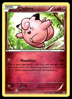 EX-NM XY - Furious Fists Clefairy (70) Common 70/111 Pokemon TCG - Image 1