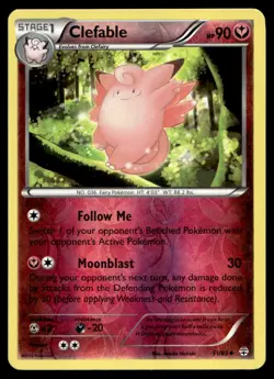 Clefable [Generations 51/83] Reverse Holofoil Uncommon Pokemon TCG - Image 1