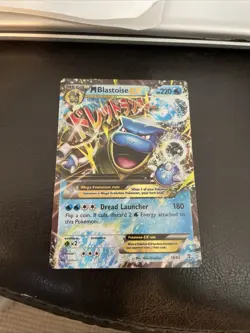 Pokemon TCG M Blastoise EX 18/83 Ultra Rare Holo XY Generation HP Cheap PC - Image 1