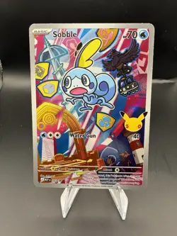 Pokemon First Partner Illustration Collection Series 2 Galar Set Wobble Grookey - Image 4