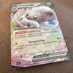 Cinccino EX 073/086 CRI Chaos Rising Prerelease Pokemon TCG NM - Image 1