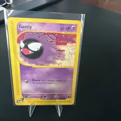 Pokemon TCG Gastly Skyridge E-Reader Common 57/144 2003 Basic 50 HP English - Image 1