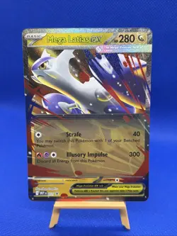 Mega Latias Ex Pokemon TCG 011 Black Star Promo Near Mint Card - Image 1