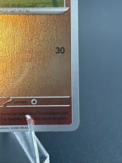 Pokemon Ascended Heroes Charmander 20/217 Cosmo Holo NM - Image 3