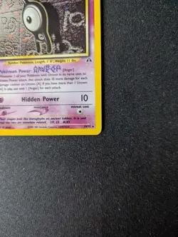 Unown A - 14/75 - Neo Discovery Unlimited Holo Rare - LP - Image 5