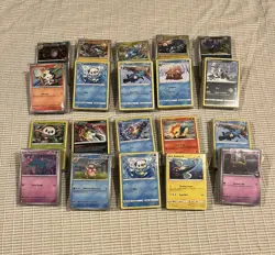1000 Pokemon Cards Bulk Lot Commons Uncommons No Energy/No Trainers - Image 1