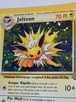 Pokemon TCG Jolteon Jungle 4/64 Holo Unlimited - Spanish (Espanol) - Image 2