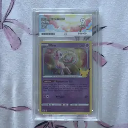 Pokemon TCG Mew Celebrations 011/025 Holo Rare Ace 9 Mint! ⭐ 🚐💨 - Image 1