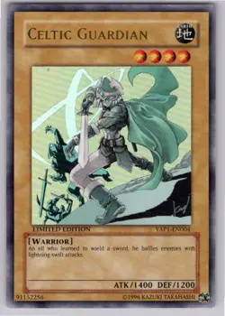 Yugioh Celtic Guardian YAP1-EN004 Ultra Rare Limited Edition LP - Image 1