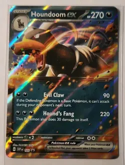 Houndoom EX 103 Scarlet & Violet Promo NM - Image 1