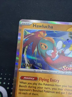 Hawlucha SVP 007 STAFF - Pokemon TCG Black Star Promo NM - Image 2