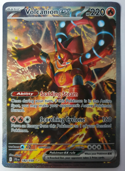 Volcanion EX - Pokemon Journey Together - Special Illustration Rare - NM 182/159 - Image 1