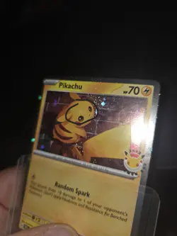 Pikachu 051/162 Pokemon Day Stamped Swirl - Image 3
