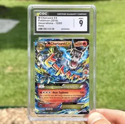 2016 M Charizard EX Generations 12/83 Holo CGC 9 - Image 1