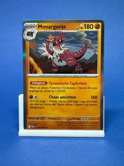 Pokemon Monargoras POR 045/088 Optimale Ordnung Reverse Holo DE NM Boosterfrisch - Image 1
