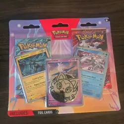 Pokemon TCG 2-Pack Blister Zekrom Latios Palkia Destined Rivals&Journey Together - Image 1