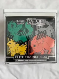 Pokemon TCG Evolving Skies Elite Trainer Box Factory Sealed - Image 1