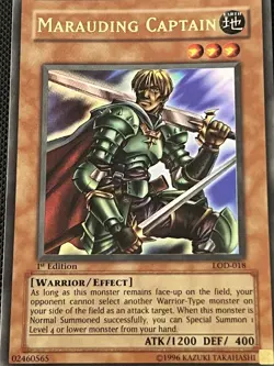 Marauding Captain LOD 1st Edition Super Rare | Vintage Yu-Gi-Oh | NA LP - Image 5