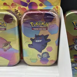 Pokemon 151 Mini Tin Display Set 10 New Sealed Mini Tins with Open Display NEW - Image 5
