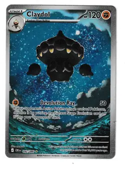 Pokemon TCG Chaos Rising 2026 092/086 Claydol Illustration Rare Holo 27915 - Image 1