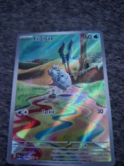 Pokemon Frigibax Holo 208/193 Illustration Rare Paldea Evolved EN - Image 2