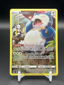 Snorlax TG10/TG30 Holo Lost Origin Trainer Gallery Pokemon TCG NM+ - Image 1