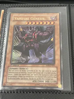 Yu-Gi-Oh SD2 Zombie Madness | Vampire Genesis UR 1st Ed | 37/40 | EU Print - Image 2