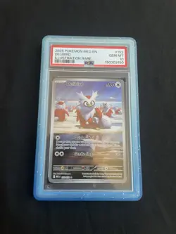2025 POKEMON MEG EN-MEGA EVOLUTION ILLUSTRATION RARE #152 DELIBIRD PSA 10 - Image 1