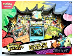 Sealed Ascended Heroes First Partners Deluxe Pin Collection Box Pokemon TCG! - Image 1