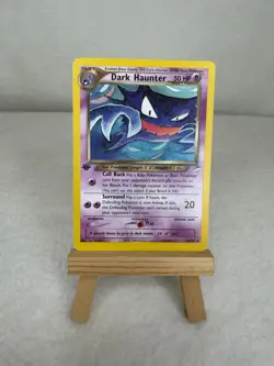 Pokemon TCG Dark Haunter 36/105 Neo Destiny Regular 1st Edition MP/LP - Image 1