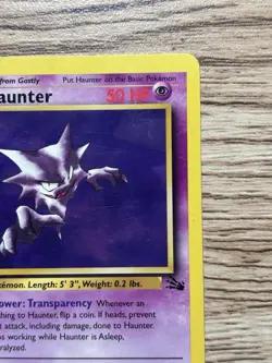 Pokemon TCG WOTC Haunter 21/62 Fossil Rare Unlimited Regular 50 HP 1999 EN - Image 5