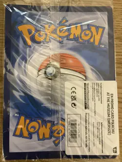 Pokemon Pikachu at the Museum Jumbo Promo x10 Bundle Sealed UK Global Ship 🇬🇧 - Image 3