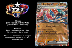 Greninja eX 106/167 S&V Twilight Masquerade Holo Rare - Pokemon TCG NM - Image 1