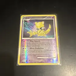 Pokemon TCG Abra 69/123 Mysterious Treasures Reverse Holo ENG 50HP Basic - Image 2