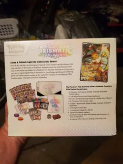 Pokemon TCG Scarlet and Violet Prismatic Evolutions Elite Trainer Box (SEALED) - Image 2