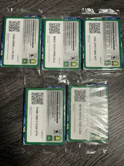 Sealed Lot of 5- Pokemon TCG Fennekin 080 Promo Chaos Rising - Image 2