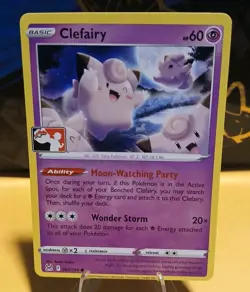 Clefairy 062/196 Prize Pack Series Pokemon Play! LP Condition - Image 1