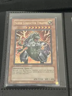 Yu-Gi-Oh SD9 Dinosaur’s Rage | Super Conductor Tyranno UR | 1st Ed Complete - Image 2