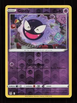 GASTLY 064/196 C Lost Origin Reverse Holo LP - Image 1