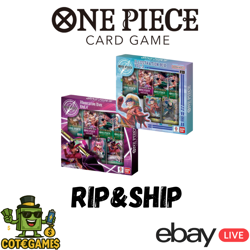 [LIVE] [Rip&Ship] One Piece TCG IB03 + IB04 ILLUSTRATION BOX - ENG ENGLISH - Image 1