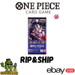[LIVE] [Rip&Ship] One Piece TCG Booster Pack Busta OP14 | EB04 - ENG ENGLISH - Image 1