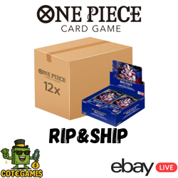 [LIVE] [Rip&Ship] One Piece TCG Sealed Case 12x Booster Box OP14 | EB04 - ENG - Image 1