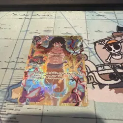 Monkey D Luffy OP09-119 SEC Full Art Holo Foil Japanese One Piece TCG NM - Image 1