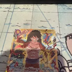 Monkey D Luffy OP09-119 SEC Full Art Holo Foil Japanese One Piece TCG NM - Image 4