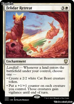 MTG Felidar Retreat [ONC - 66] LP - Image 1