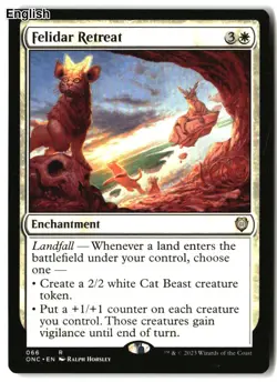 MTG Felidar Retreat [ONC - 66] LP - Image 2
